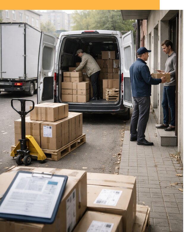 Доставка грузов от двери до двери с таможней от 45626 руб.