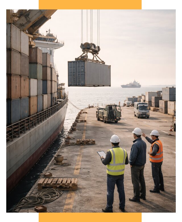 Морские перевозки грузов по миру от 45626 р. | СетСервис-Клм