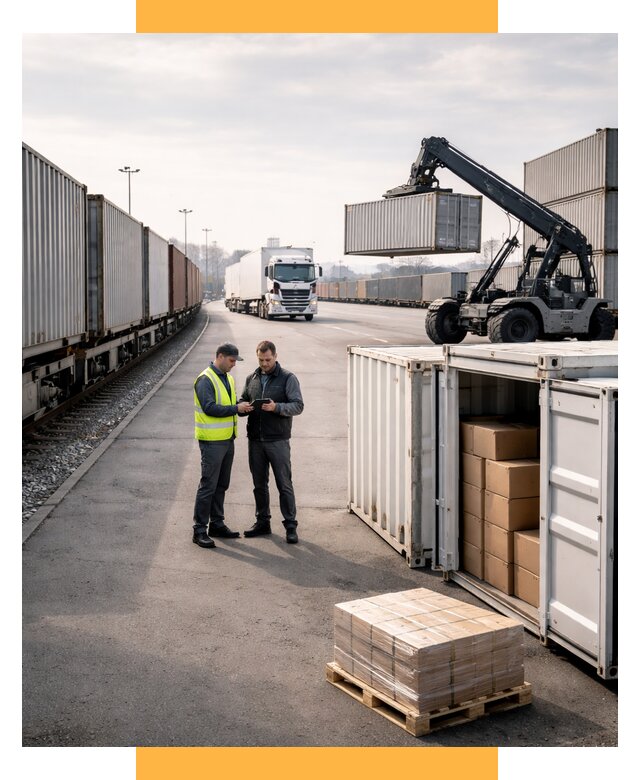 Международные мультимодальные перевозки от 45626 р. | СетСервис-Клм