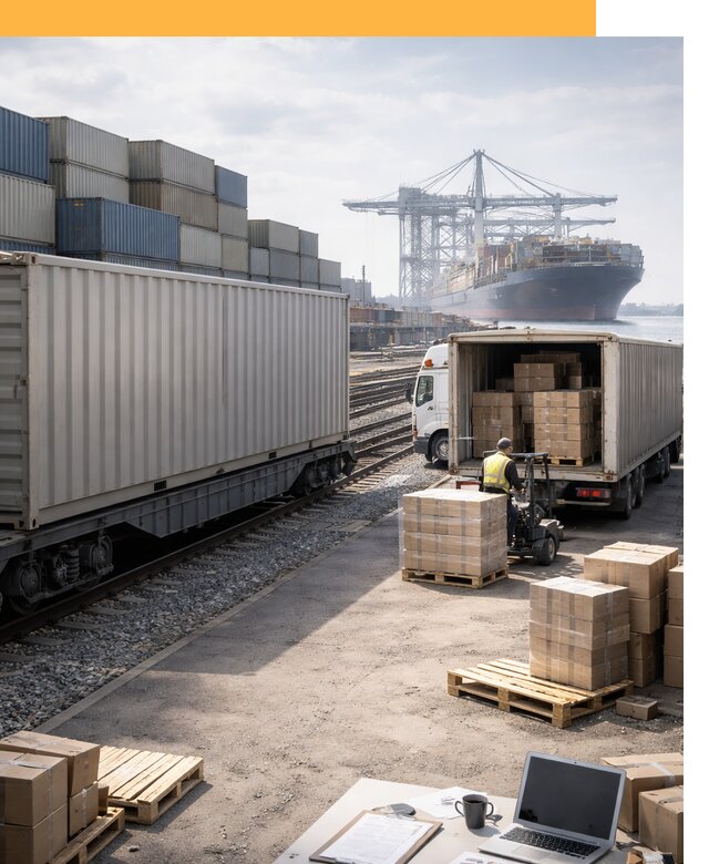 Мультимодальные перевозки грузов по миру от 45626 руб