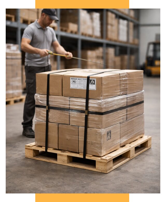 Упаковка и паллетирование грузов от 3549 р. | СетСервис-Клм
