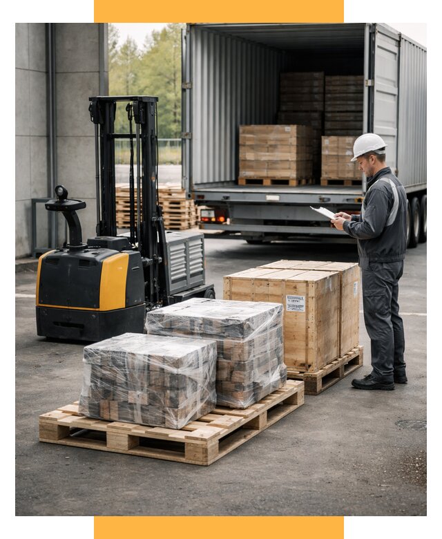 Доставка оборудования из Европы под ключ от 45626 р. | СетСервис-Клм