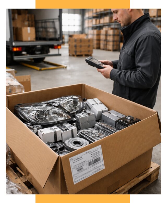 Доставка автозапчастей из Европы под ключ от 12674 р. | СетСервис-Клм