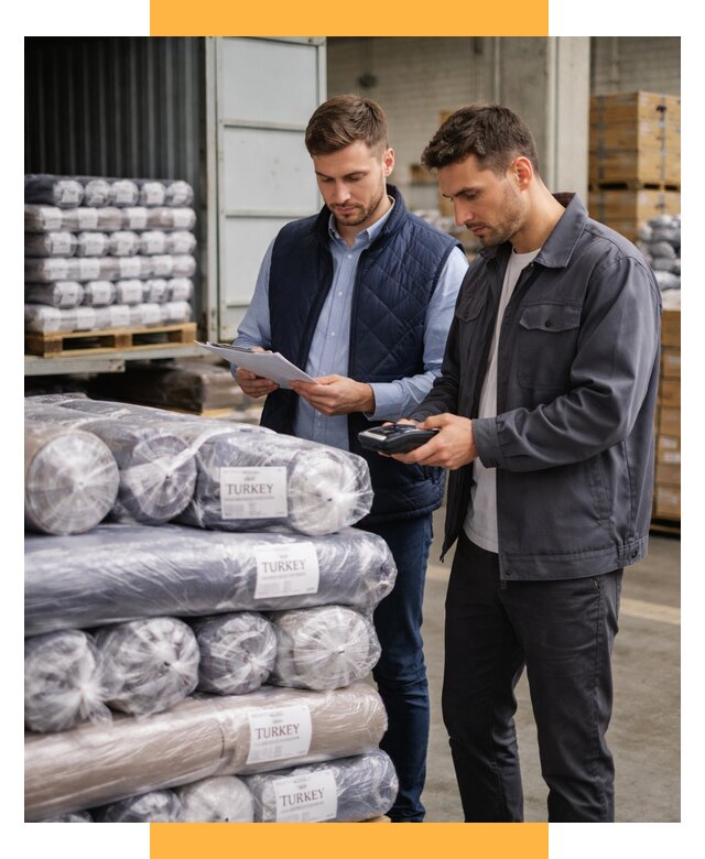 Доставка текстиля из Турции от 45626 р. под ключ, СетСервис-Клм