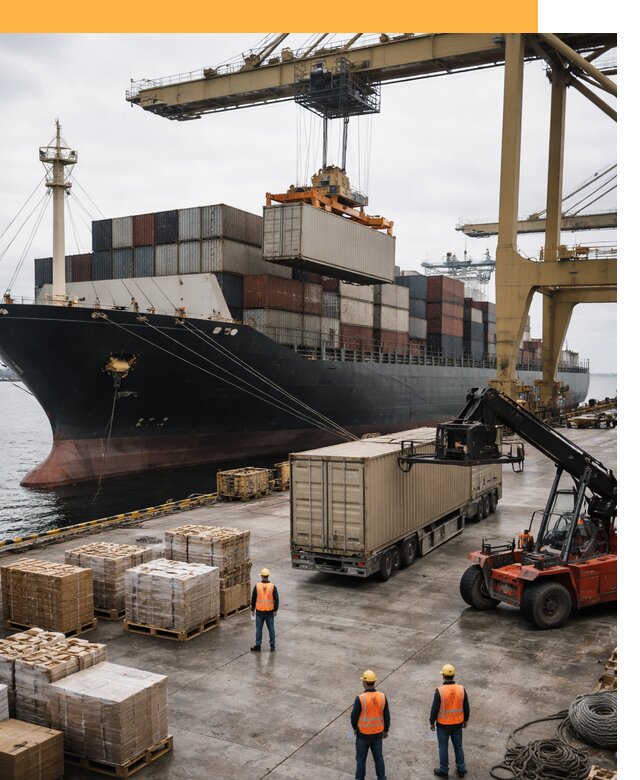 Морские перевозки из Индии: доставка FCL/LCL, таможня от 121668