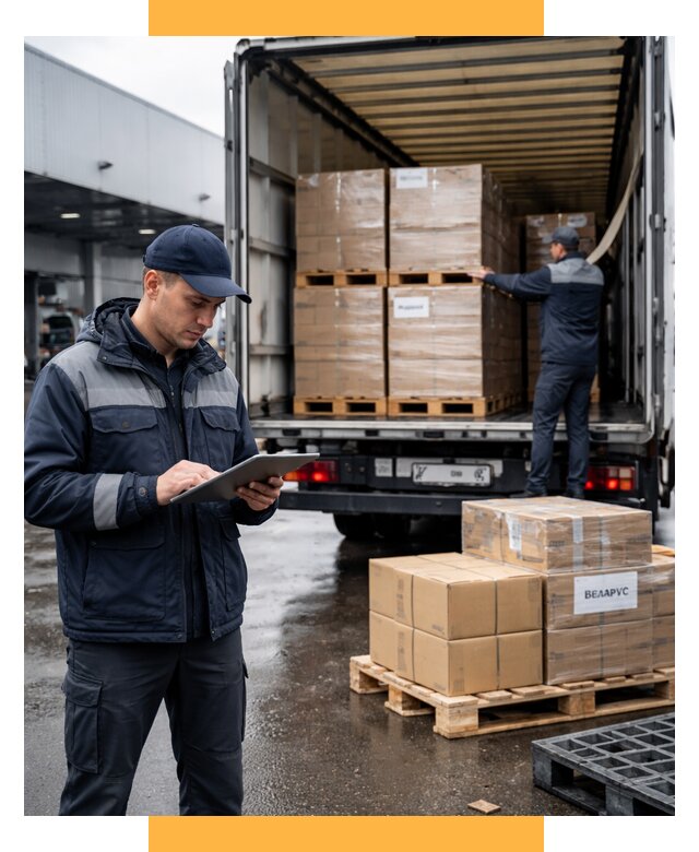Доставка грузов из Беларуси от 15209 р. логистика СетСервис-Клм