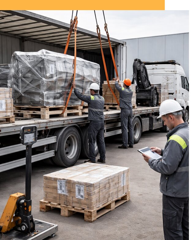 Перевозка крупного оборудования по миру от 30417 руб