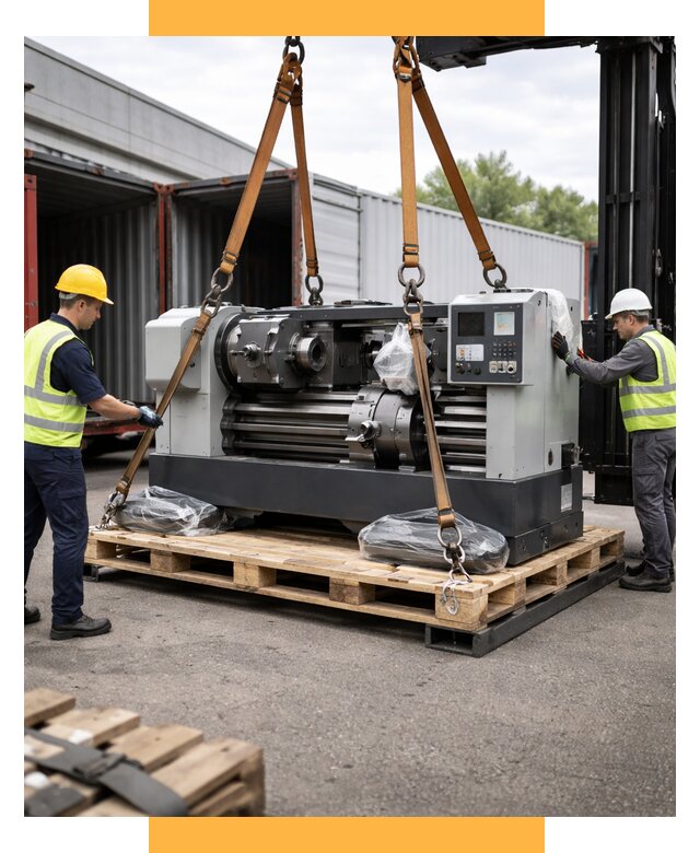 Перевозка станков и таможня от 60834 р. | СетСервис-Клм логистика