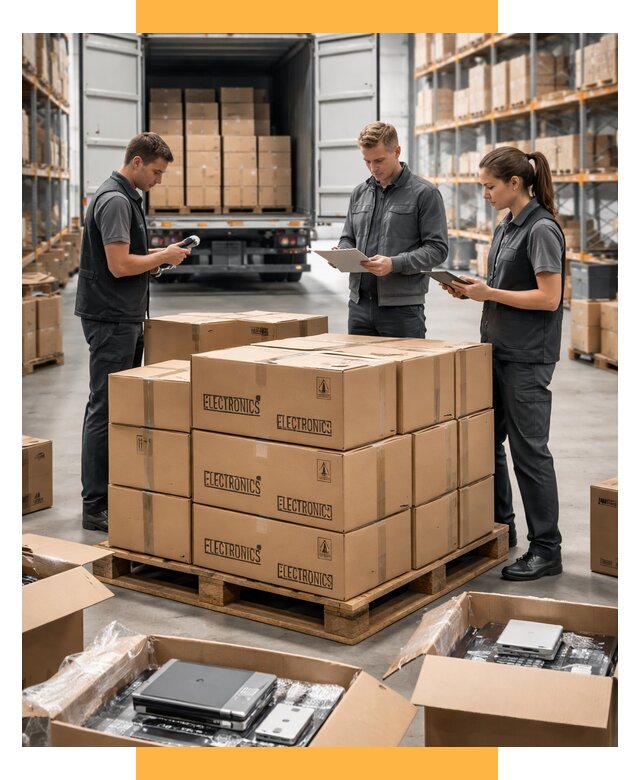 Перевозка электроники и таможня под ключ от 12674 р. | СетСервис-Клм