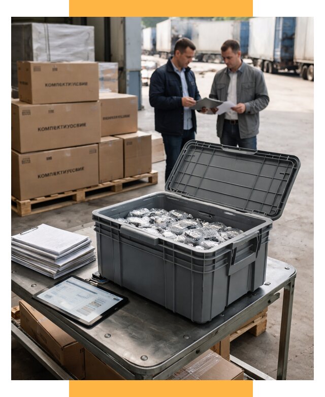 Перевозка комплектующих из Китая от 6590 р. | СетСервис-Клм