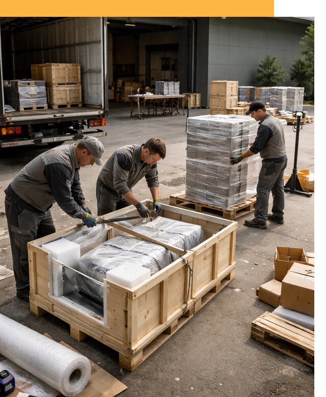 Перевозка выставочных грузов по миру от 25348 руб за м2 с таможней