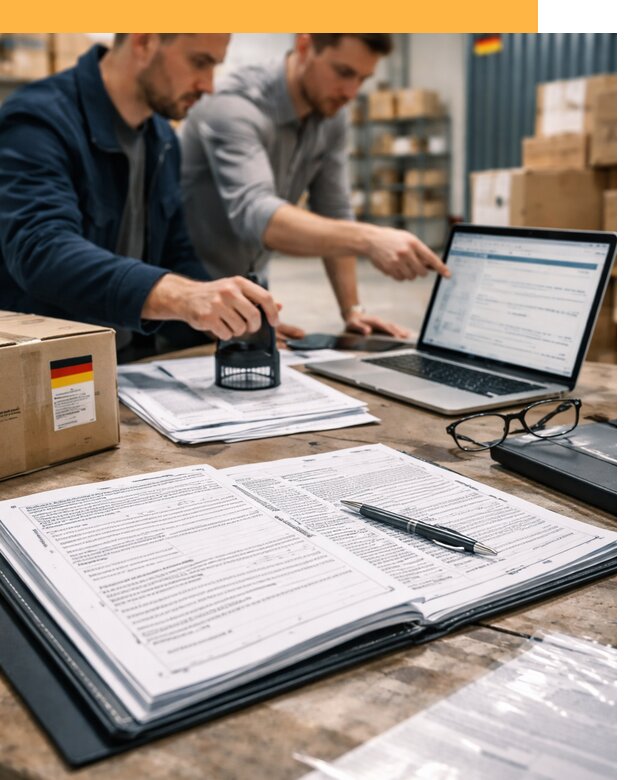 Таможенное оформление грузов из Германии от 9125 руб.