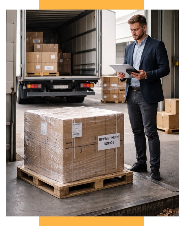 Временный вывоз товаров под ключ от 8111 р. | СетСервис-Клм