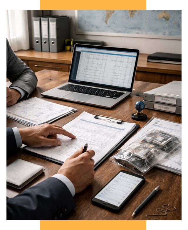 Проверка поставщика за рубежом от 8618 р. | СетСервис-Клм аудит