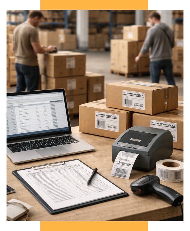 Маркировка импортных товаров от 4563 р. под ключ, СетСервис-Клм