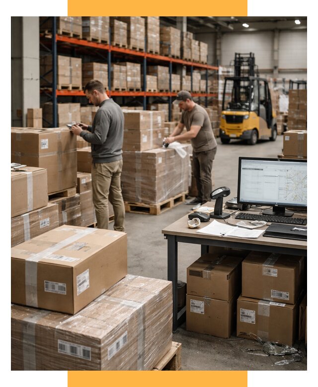 Склад консолидации в Европе от 6590 р., услуги СетСервис-Клм